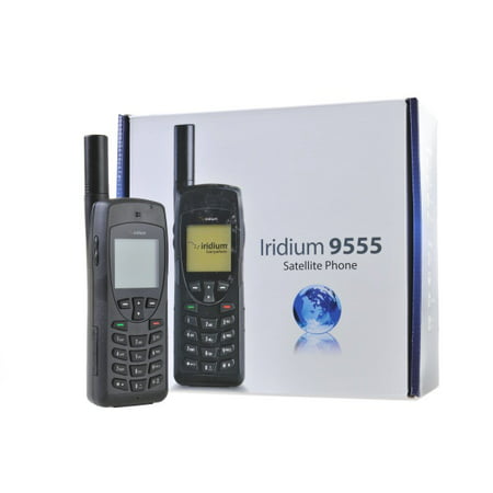 Iridium 9555 Satellite Phone with Accessories and Pre-Paid SIM (Best Satellite Phone Rental Company)