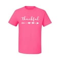 thumbnail image 2 of Cute Positive Christian Spirit Thankful Inspirational/Christian Men's Graphic T-Shirt, Neon Pink, 5XL, 2 of 3