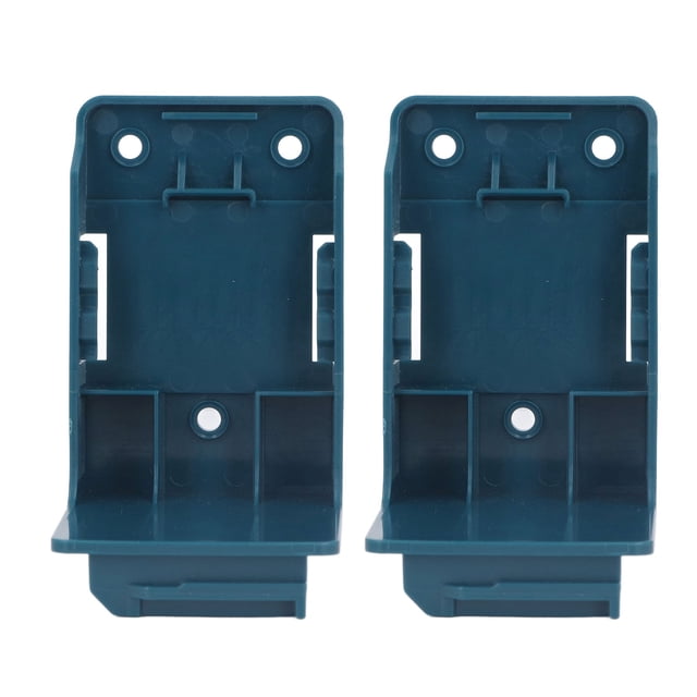 Estante de almacenamiento de batería para herramientas eléctricas, 2 piezas de soporte de batería, soporte de batería doble, estante de almacenamiento de batería, características líderes en su clase