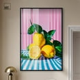 thumbnail image 3 of Lemon Grove Lines Shadowbox Print Summer Art Prints by Art Remedy, Black Frame, 36 x 54, 3 of 7