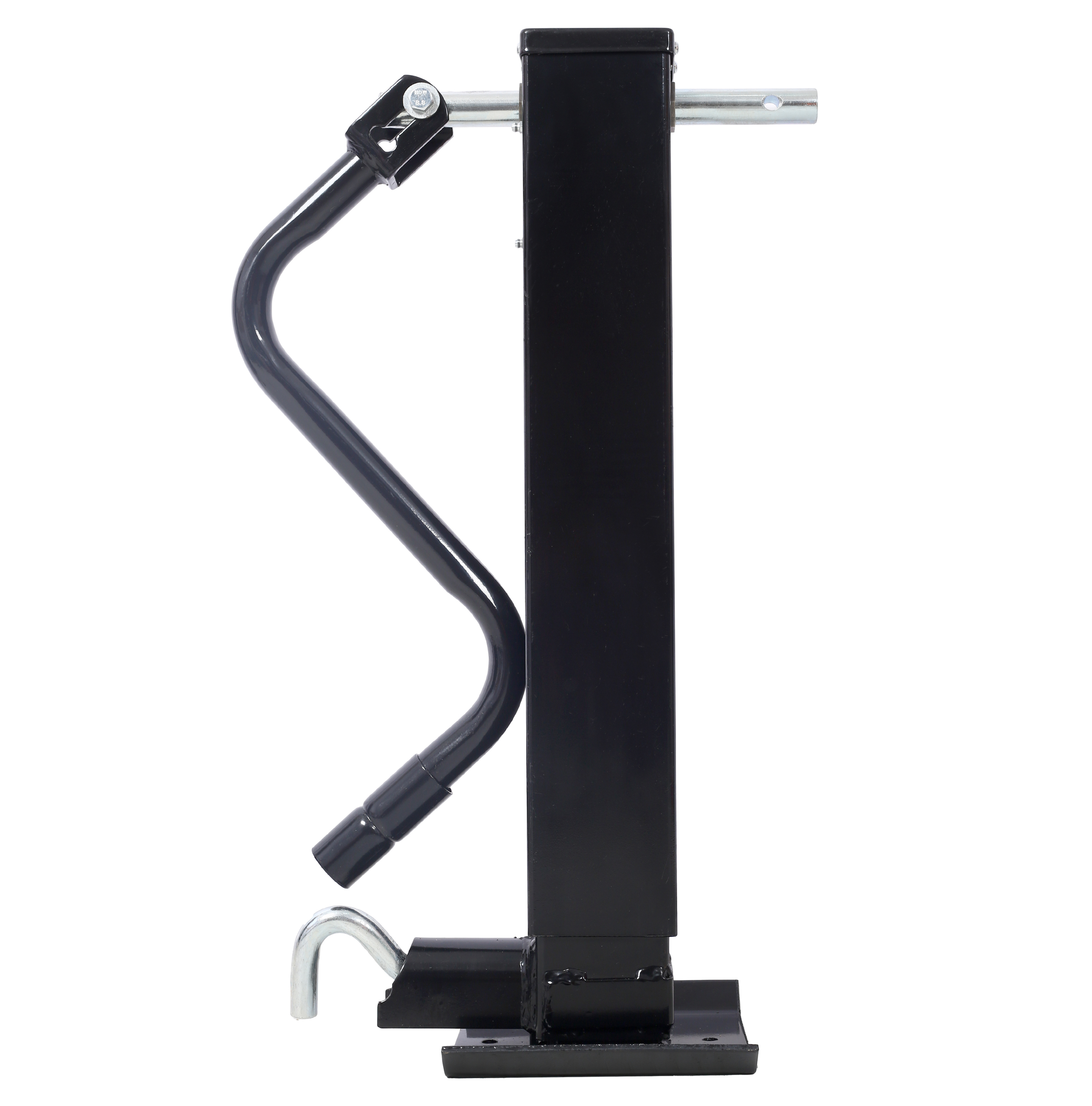 Trailer Jack 12000 lbs Weld On Sidewind Crank Heavy Duty 26 Inch Travel Square Tube