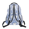 thumbnail image 5 of Winter Snowman Pattern Stylish Large Backpack 15L Self-Standing Durable Twill for School, Office and Travel Use, 5 of 9