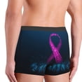 thumbnail image 5 of Naloa Two Human Hands are Holds Pink Ribbon Awareness Print Mens Underwear - Boxers for Men, Classic Briefs for Men, 5 of 9