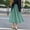 Green, variant on Skirts for Women Trendy,Tulle Skirts for Women Midi Elastic High Waisted Pleated Mesh Flowy A-Line Long Tutu Skirts Party Date Night Outfits