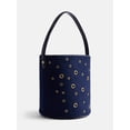thumbnail image 3 of Free Assembly Women’s Grommet Bucket Bag, Navy, 3 of 5
