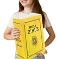 thumbnail image 6 of Yiaieng Novelty Plush Stuffed Animal, Bible Pillow Book Plush That Opens Religious Party Favors Gifts for Kids(yellow), 6 of 10