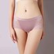 thumbnail image 4 of Gibobby Ropa Interior con Entrenamiento Ropa interior de mujer Encaje Cintura media Bragas sin costuras Calzoncillos de algodón de encaje cómodos de seda(Anaranjado， L), 4 of 4