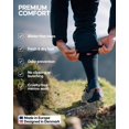 thumbnail image 3 of Calcetines de senderismo DANISH ENDURANCE de lana merino para invierno, paquete de 3, 3 of 6