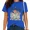 A-Blue, variant on Women's Vintage Mountain Desert Faith Graphic Tee Casual Summer Tops for Daily Outfit Grey, M