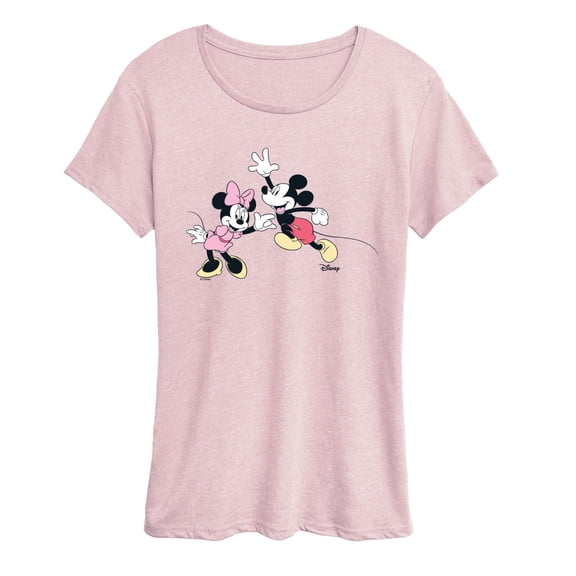 Disney - Mickey And Friends - Women's Short Sleeve Graphic T-Shirt