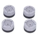 thumbnail image 1 of Almohadilla para Lavadora Jadeshay 4 piezas de goma Antivibración Estabilizador de pies Color Gris, 1 of 8