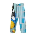 thumbnail image 4 of Bingfone French Bulldog Dog In A Bathtub Mens All Over Print Sleep Pajama Pants-Large, 4 of 9