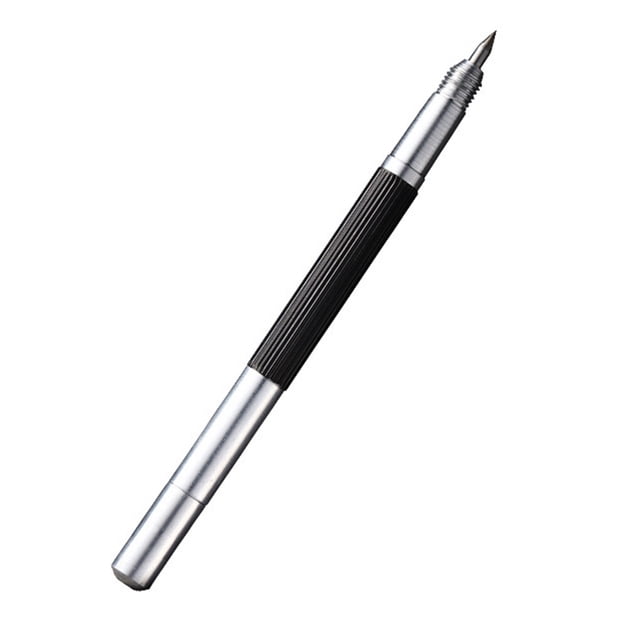 Scienceny Pluma de marcado de aleación de aluminio, pluma de grabado de vidrio, marcador de grabado de madera portátil Herramientas eléctricas