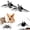 2pcs, variant on Flying Bat, Flying Bat Dog Toy with Flapping Wings and Chirping Sounds for Dogs and Indoor Cats