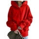 thumbnail image 4 of Puntoco Sudadera con capucha de color sólido para mujer Sudaderas de manga larga con cremallera Abrigo largo Tops con bolsillos Liquidación Puntoco Puntoco-4698, 4 of 7