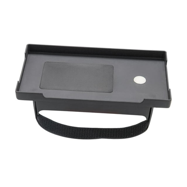 Organizador de consola central,Bandeja organizadora de consola central automotriz,Caja de almacenamiento detrás de la pantalla Accesorios para el automóvil,Bandeja oculta para tablero Fácil