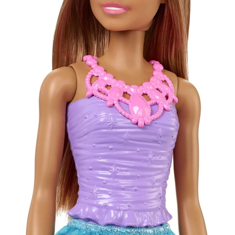 Curvy Barbie 11 1/2 Doll Clothing 3 swimsuits, Blue, Purple, Pink