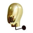 thumbnail image 1 of Perchero Montado en la pared/ Cabeza de maniquí/ Metal/ Decorativo/Estilo vintage/ Exhibidor Oro jinwen Sombrerero Titular, 1 of 7