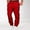 Red, variant on MSJUHEG Mens Sweatpants Men'S Pants Mens Autumn Winter High Street Loose Sports Running Patchwork Color Lace Up Pants Sweater Pants Trousers Sweatpants Sweatpants For Men Black L