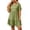 Mint Green, variant on VBVC Women's Textured Short Sleeve Ruffle Dress,Ladies Crew Neck Casual Tiered Swing Mini Dress,Loose Fit Summer Babydoll Dress for Women,Black,XL-5XL
