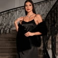 thumbnail image 6 of Luxury Faux Furs Shoulder Wrap For Winter Wedding Dress Outdoor Ceremonies Soft Warm Shawl for Women Evening Party Wear, 6 of 8