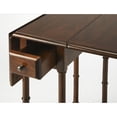 thumbnail image 3 of Butler Specialty Transitional Drop Leaf End Table In Umber, 3 of 5