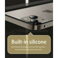thumbnail image 4 of Hybrid Silicone Frame Aluminum Metal Phone Case for IPhone 16 15 14 13 12 11 Pro Max Better Heat Bumper Blue For i11Pro, 4 of 6
