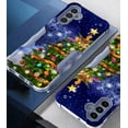 thumbnail image 2 of Cass Creations Case Compatible for Samsung Galaxy A13 / Galaxy A13 5G, Hybrid Shockproof Bumper Protective Phone Cover - Christmas Tree, 2 of 5