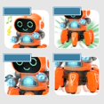 thumbnail image 3 of Robot Toy Six Claws Plastic Dancing Inteligente Cantando Luz Robot Eléctrica Toy para niones, 3 of 5