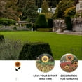 thumbnail image 5 of 2 Sets Sunflower Twig Cutting Metal Garden Decoration Outdoor Stakes, 5 of 8