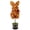 Brown, variant on 27" Artificial Flower Easter Bunny Topiary in Pot Easter Decorations Faux Floral Rabbit Tabletop Figurine for Spring Home Decor & Easter Porch Display Colorful Decorative Centerpiece by KUNPENG