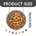 thumbnail image 2 of Ciozy Halloween Ghost Acrylic Puzzle Sun Catcher, DIY Acrylic Window Hanging Decor, Spooky Cute Sun Catcher Ornament for Home Garden Patio Wall Decoration, 5.9 Inch, 2 of 6