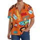 thumbnail image 1 of Fotbe Monster Truck Camisa Estampada de Manga Corta para Hombre, Casual de Verano, Estilo Playero, Sin Arrugas-Medium, 1 of 5