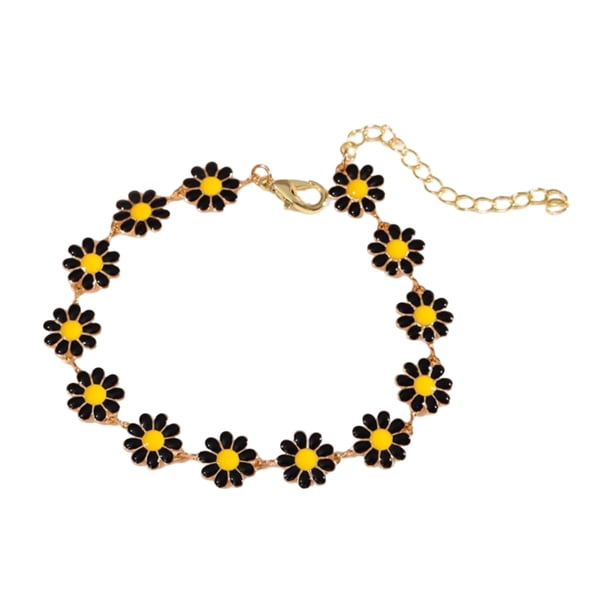 Pulsera de colores lindos para las mujeres pulseras delicadas con cadena ajustable joyería delicada para ella