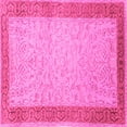 thumbnail image 1 of Ahgly Company Indoor Square Persian Pink Traditional Area Rugs, 5' Square, 1 of 4