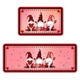 thumbnail image 1 of TIELUTT Valentine's Day Kitchen Carpet (2 ) S Kitchen Carpet Washable Cushion Comfortable Kitchen Porch Throw Blanket Fall Blankets and Throws Pumpkin Rugs for Classroom Blanket Fuzzy Soft Small Thro, 1 of 4