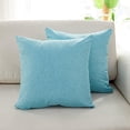 thumbnail image 1 of HaoXun 1 Pcs Solid Color Lumbar Pillow - 15.75x15.75 Inch Multi-Scenario Support Cushion for Home, Car, Office Use, 1 of 6