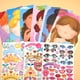 thumbnail image 3 of Libros de pegatinas para hacer caras para niños pequeños, juegos de rompecabezas nuevos, juguetes divertidos, regalo, pegatinas reutilizables de princesas de animales de dibujos animados, 3 of 5