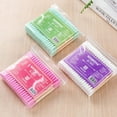 thumbnail image 3 of 100 Pcs/set Double-head Cotton Swabs Lipstick Applicator Swabs Remover Sticks Ear Clean Wooden Sticks Cotton Swab Makeup Tools, 3 of 6