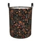 thumbnail image 1 of Fotbe Floral Cesto de Ropa con Asas, Cesto Impermeable de Gran Capacidad, Bolsa de Lavado para Dormitorio, Cesto de Ropa con Ruedas y Asas-Medium, 1 of 6