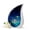 Dolphin-1, variant on VALERASH Dolphin Urns for Human Ashes Adult Father - 3 Inch Mini Teardrop Urn Blue Mini Urns for Human Ashes- 3 Inch