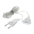thumbnail image 1 of 3m Power Extension Cable Plug Extender Wire For LED String Light Christmas Lights, 1 of 3