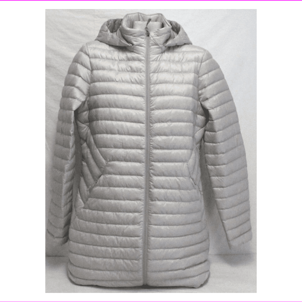 Ultra Light Down Hooded Long Jacket 
