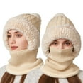 thumbnail image 2 of KANG Winter Warm Fleece Lined Scarf Hat For Cold Weather Thermal Face Windproof Outdoor Activities, 2 of 5