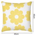 thumbnail image 2 of Decorative Pillowcase Cushion Cover with Zipper Wear Resistant Non-Fading Floral Print Cushion Cover Pillowslip Decor, 2 of 6