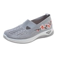 thumbnail image 1 of DXOUPM Chaussures à Enfiler pour Femmes en Maille Légères à Semelles Souples Espadrilles de Marche Vacances Sorties, 1 of 3