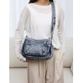 thumbnail image 2 of Denim Crossbody Shoulder Bag for Women Vintage Jean Casual Purse with Adjustable Strap, 2 of 6