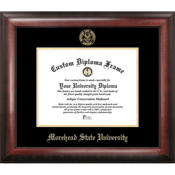 Morehead State UniversityGold Embossed Diploma Frame