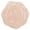 Rose Gold, variant on Gold Placemats, Round Metallic Pressed Vinyl Table Mats Durable Hollow Out Flower Place Mats for Kitchen And Dining Table Mats, Wedding Holiday Party Table Decor Ciozy