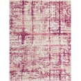 thumbnail image 2 of Jill Zarin Uptown Collection Area Rug - Lexington Avenue (7' 10" x 10' Rectangle Pink/Ivory), 2 of 6